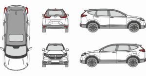 honda cr-v kích thước