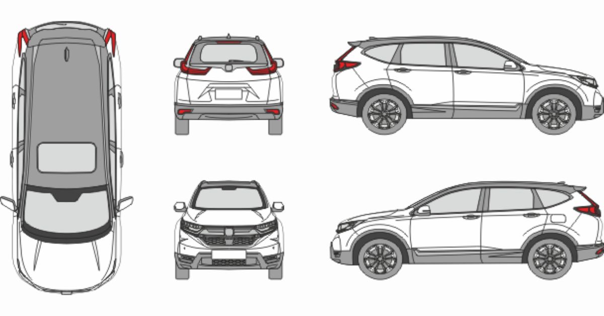 honda cr-v kích thước - Hình 1