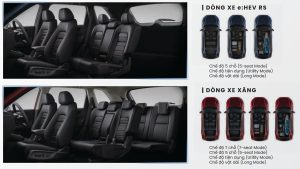 honda cr-v số chỗ ngồi 7