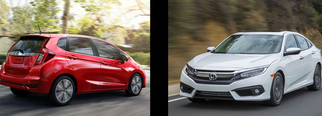 honda fit vs honda civic