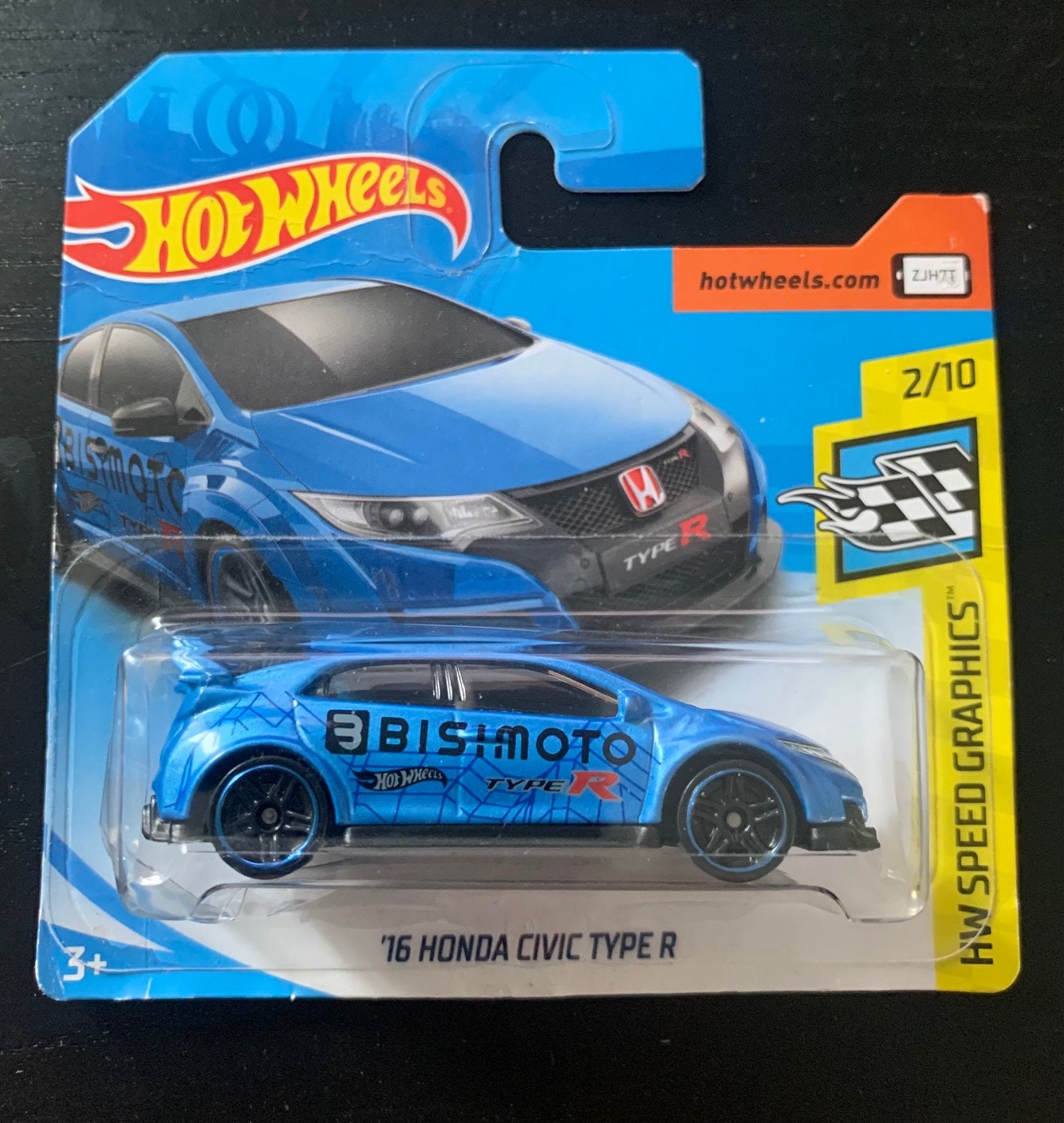 hot wheels 2016 honda civic type r - Hình 2