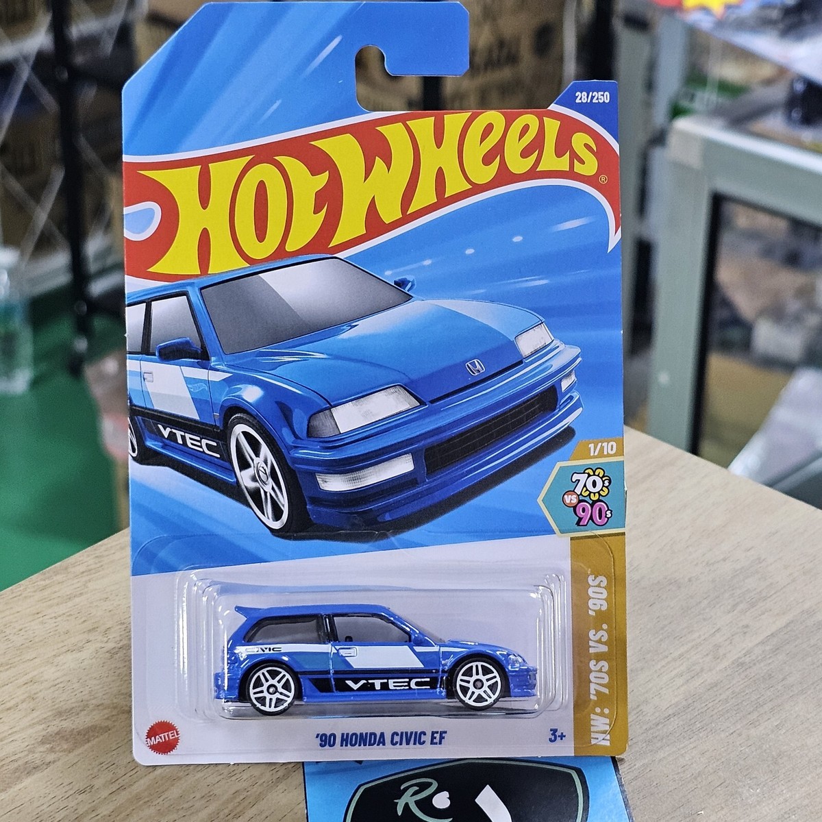 hot wheels 90 honda civic ef - Hình 3