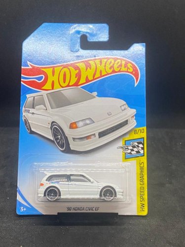 hot wheels 90 honda civic ef - Hình 5