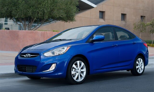 hyundai accent blue - Hình 5