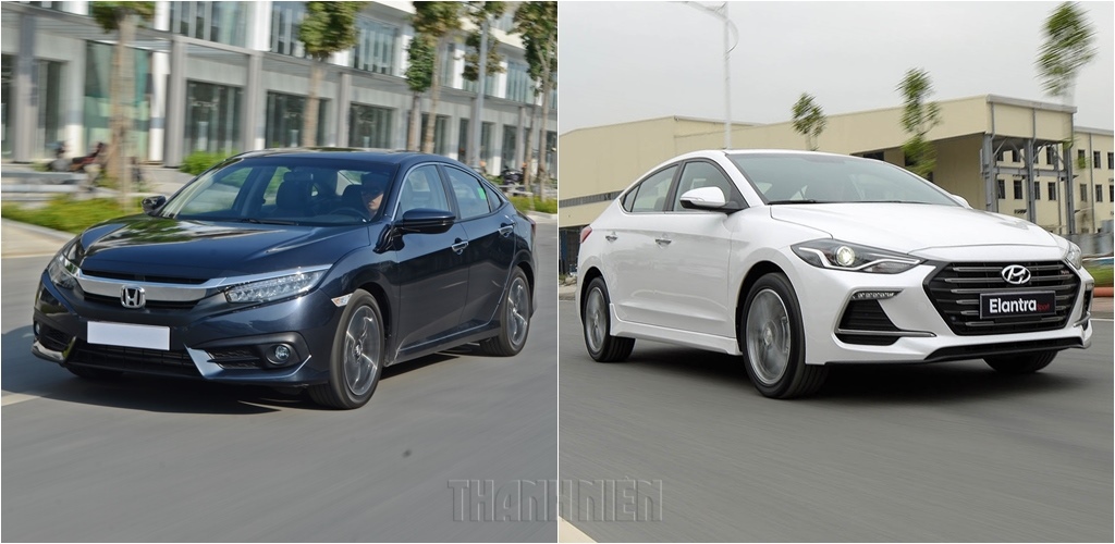 hyundai elantra vs honda civic - Hình 3