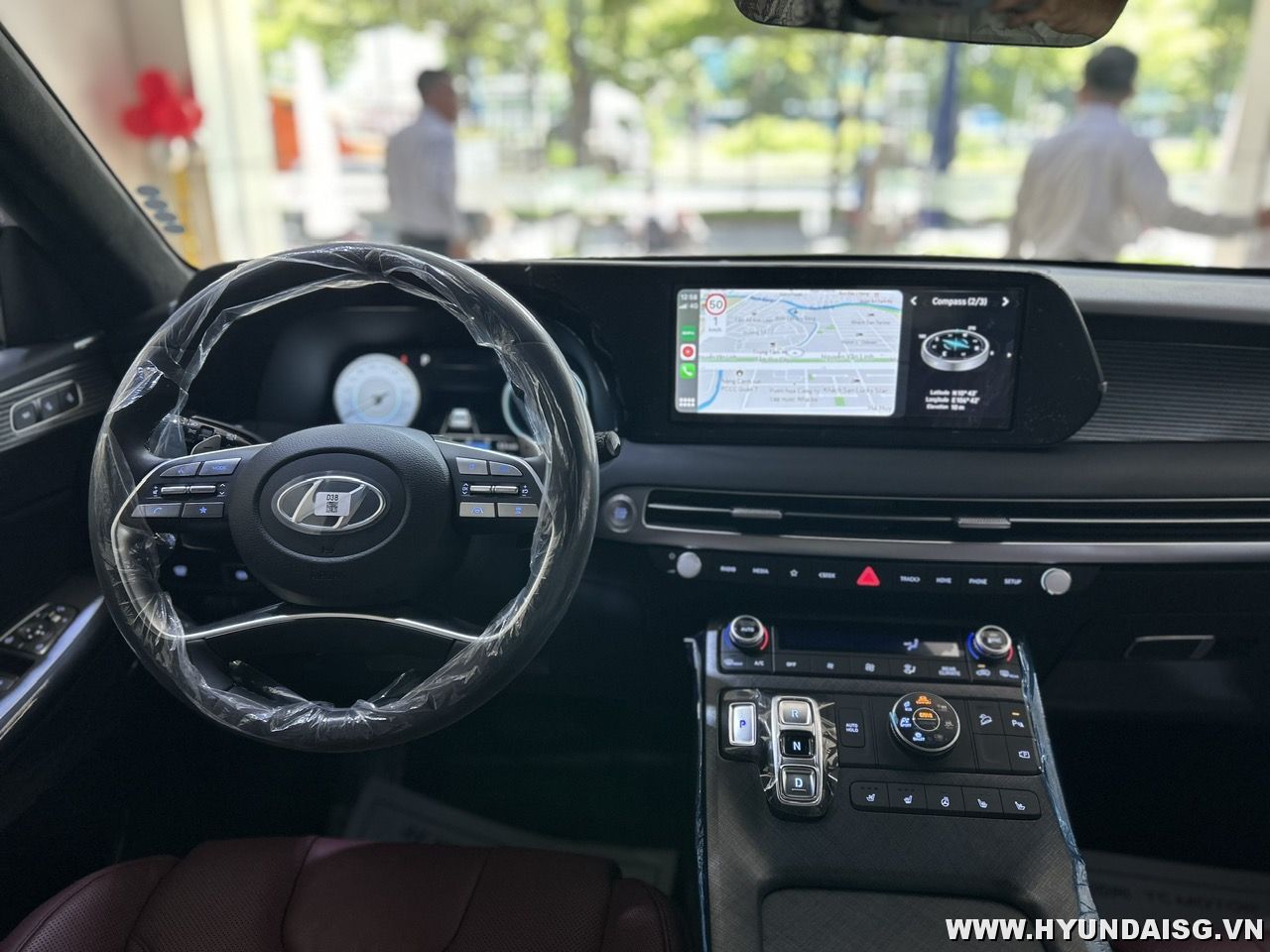 hyundai palisade nội thất - Hình 3