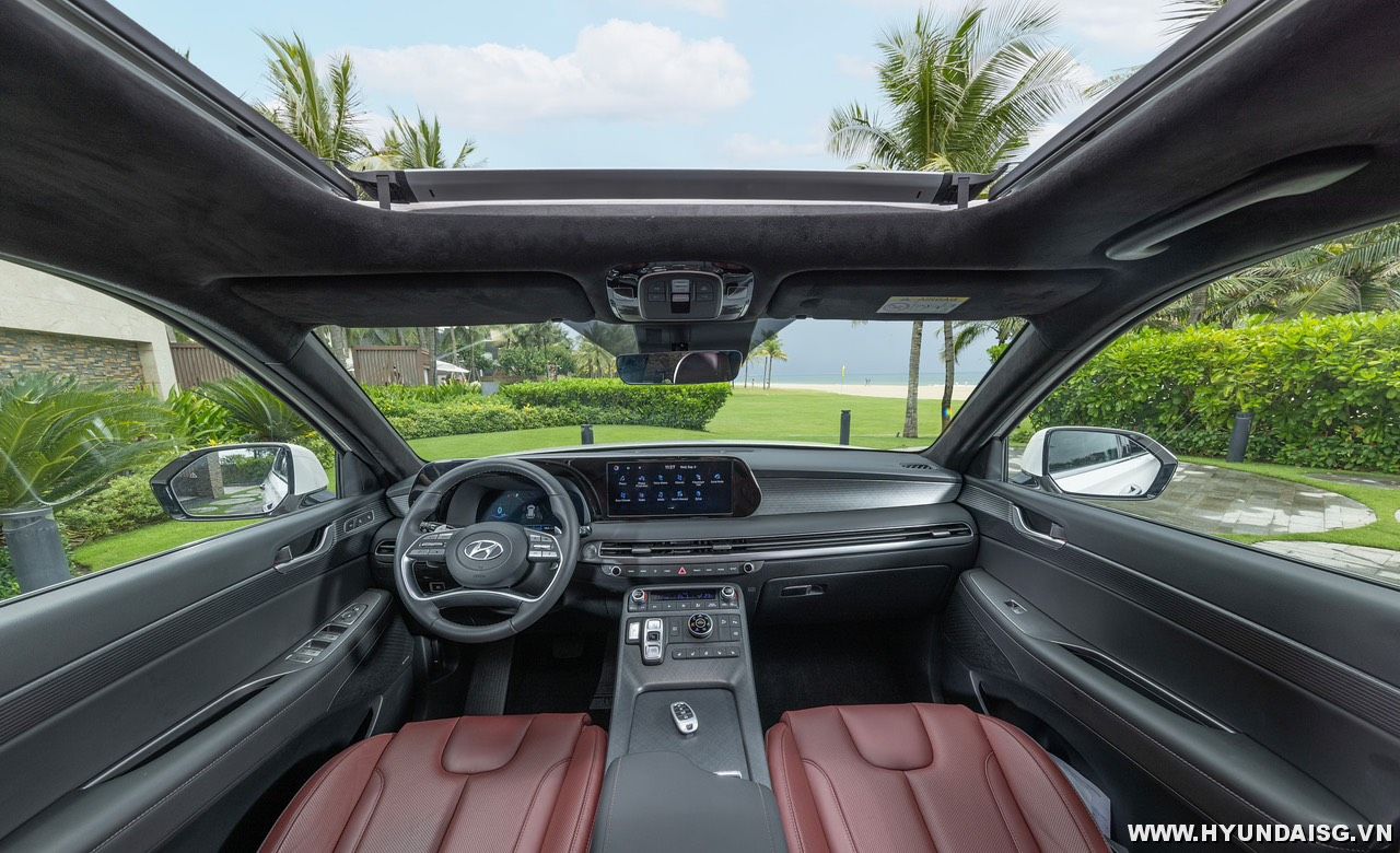 hyundai palisade nội thất - Hình 1
