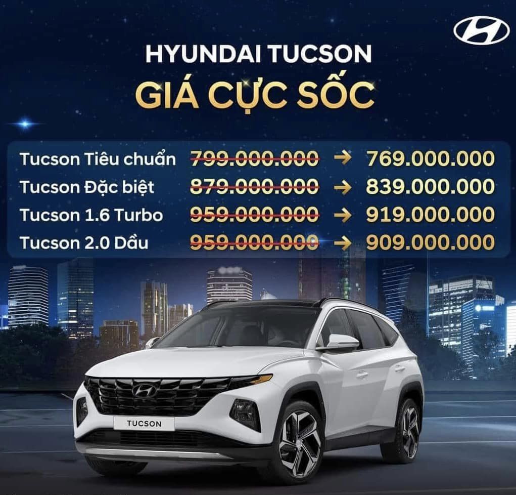 hyundai tucson giá - Hình 4