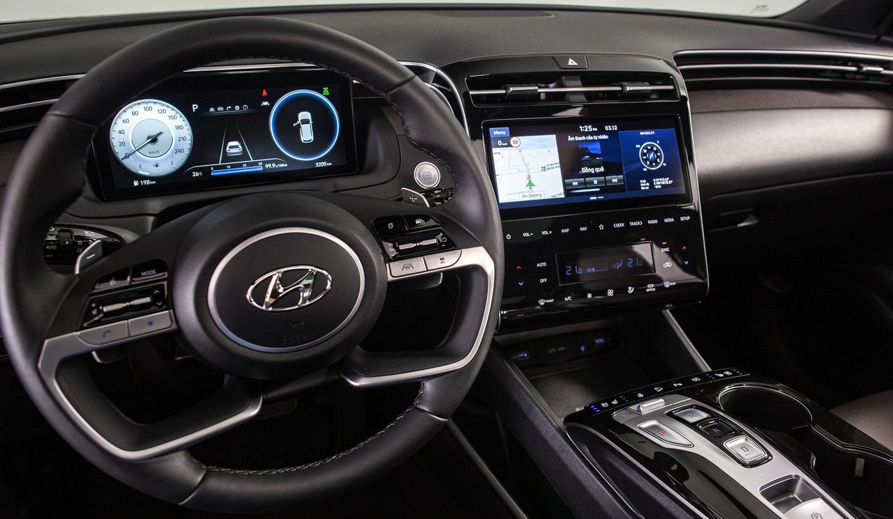 hyundai tucson nội thất - Hình 5
