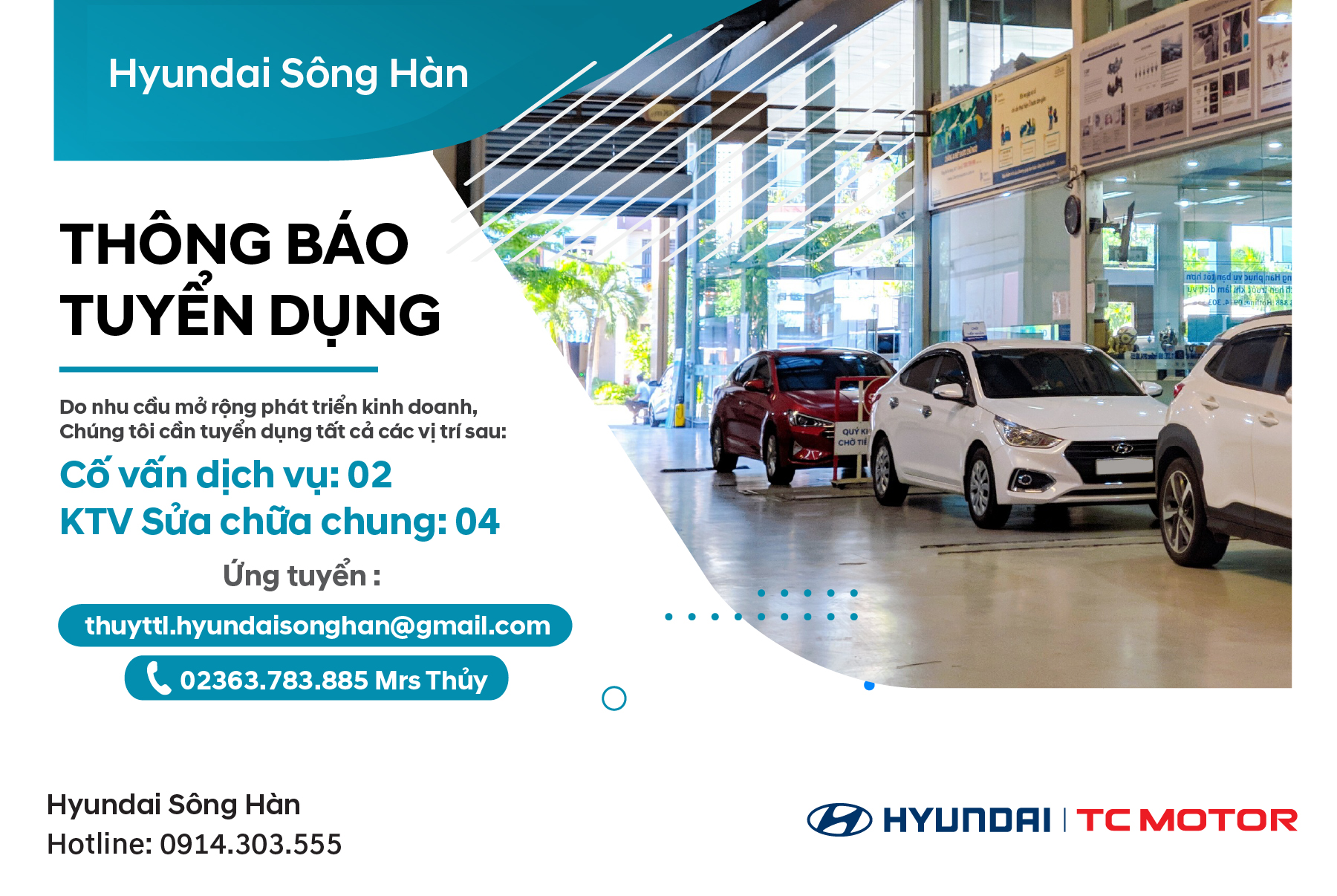 hyundai tuyển dụng