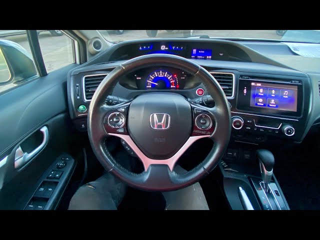 inside 2015 honda civic - Hình 3