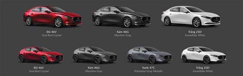 kích thước mazda 3