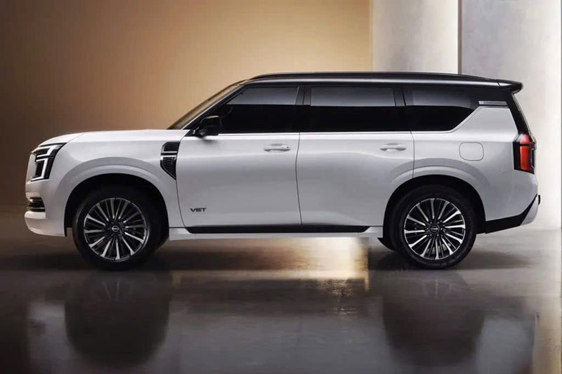 kích thước nissan patrol 2025 - Hình 4