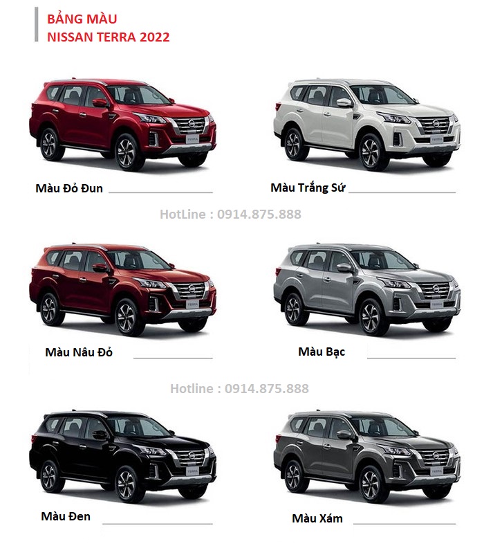kích thước nissan terra - Hình 4