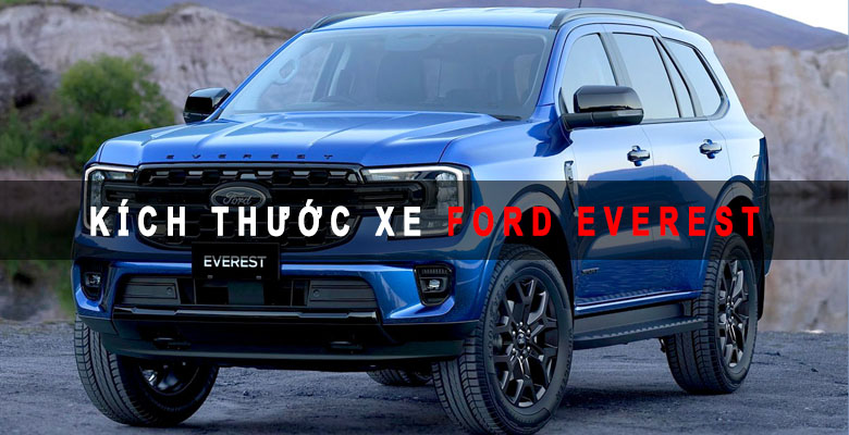 kích thước xe ford everest - Hình 5