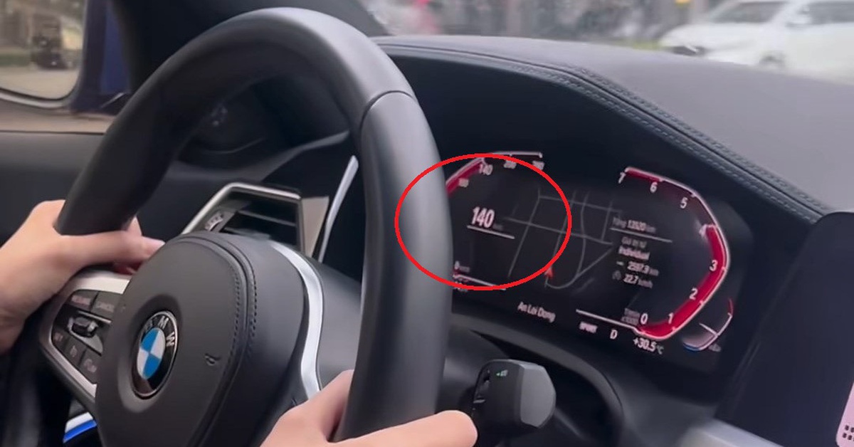 lái xe bmw 140km h - Hình 2