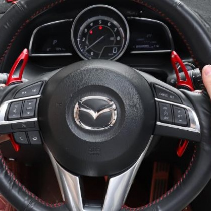 lẫy chuyển số trên vô lăng mazda 3 - Hình 2