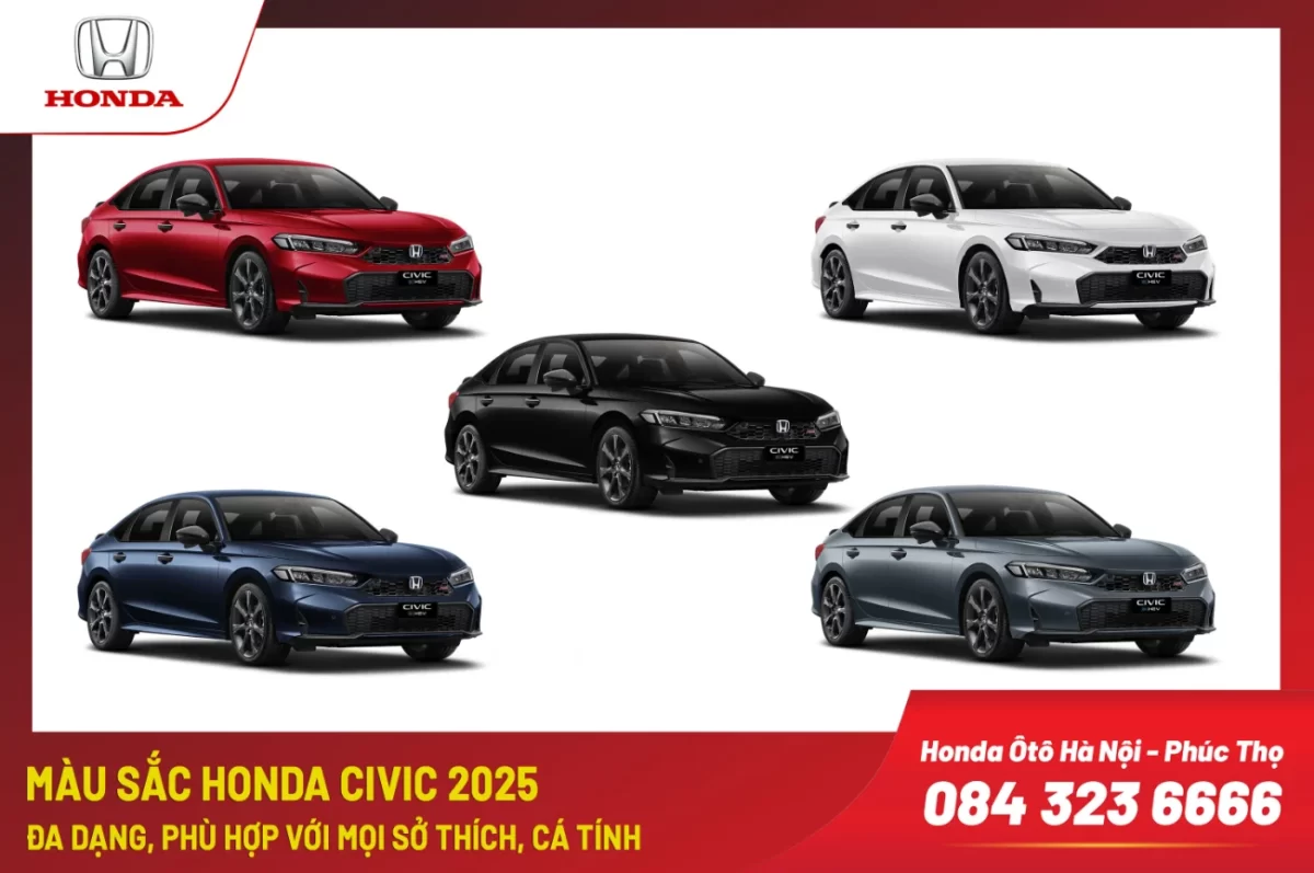 mã màu xe honda civic - Hình 5