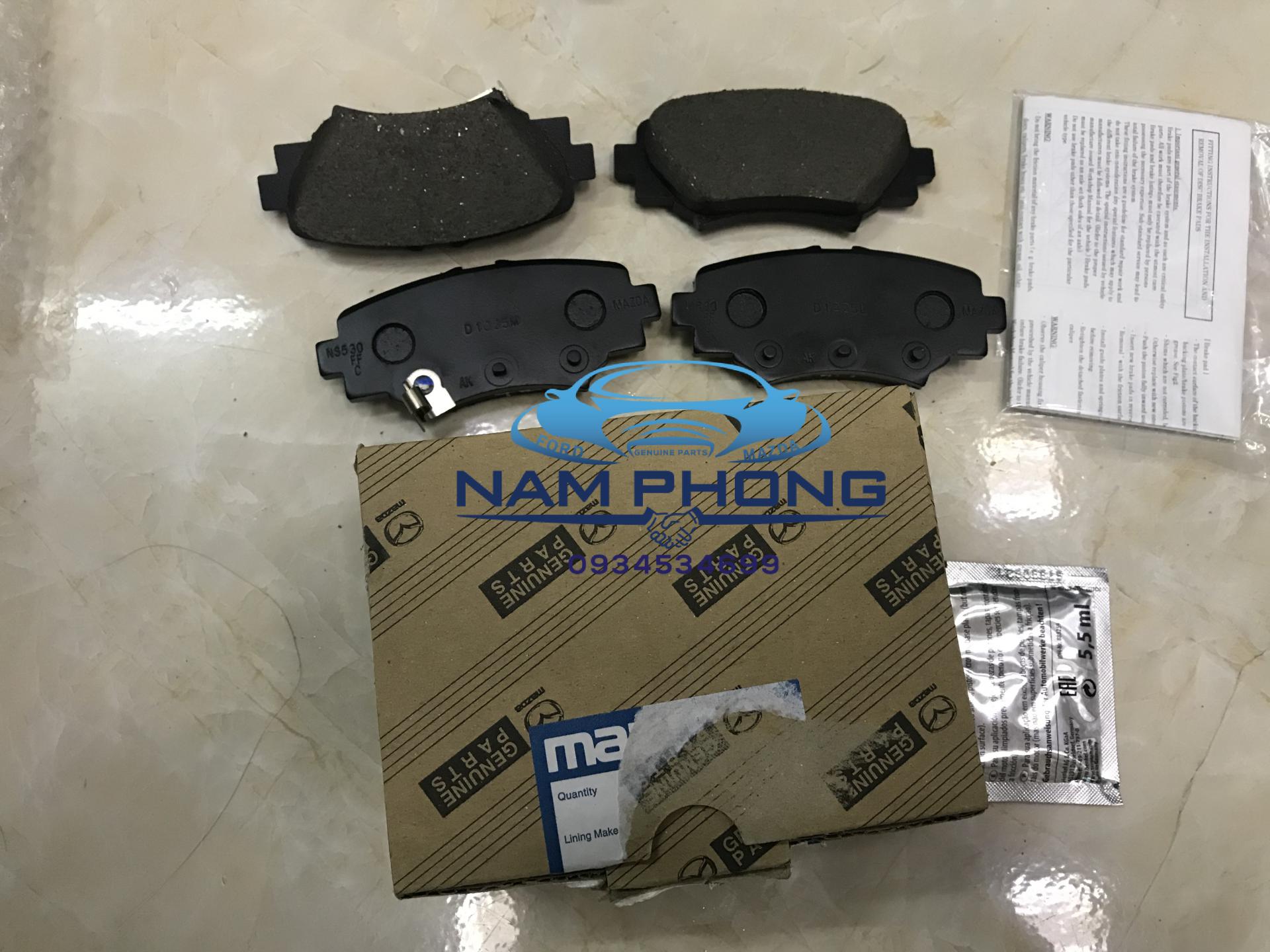 má phanh sau mazda 3 2016 - Hình 3