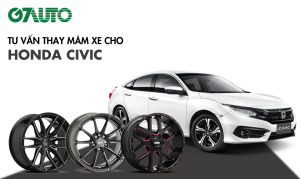 mâm xe honda civic