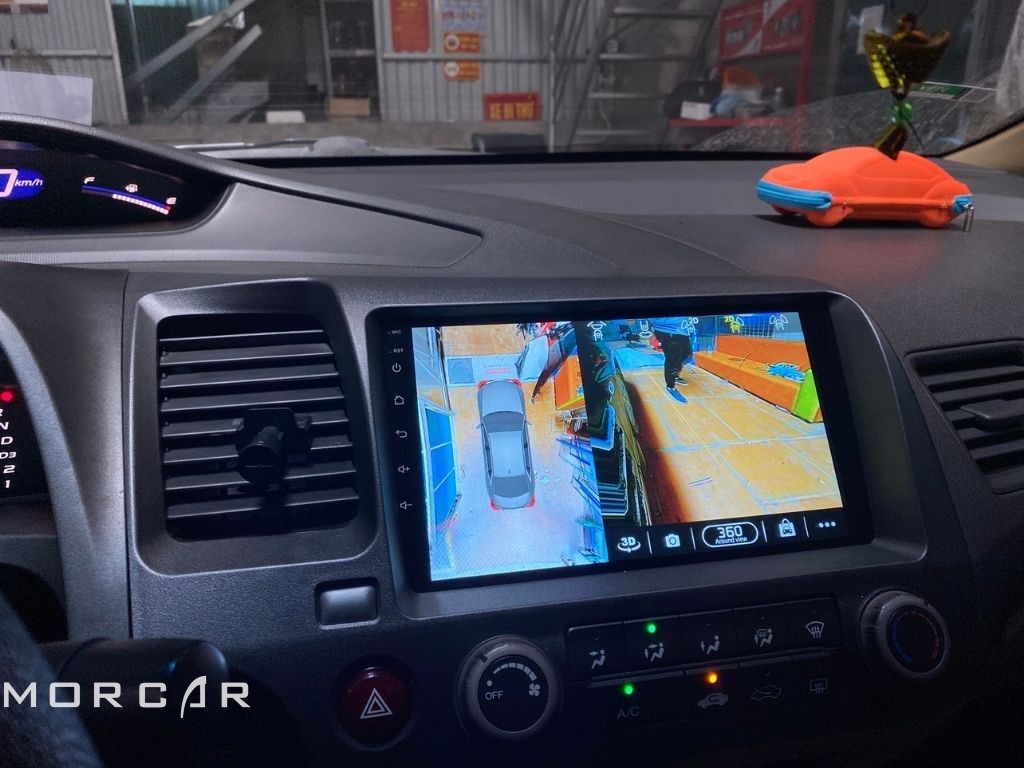 màn hình honda civic 2008 - Hình 3