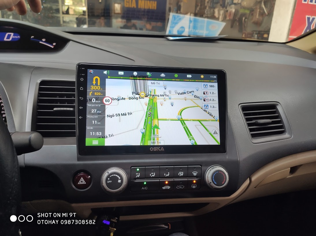 màn hình honda civic 2008 - Hình 5