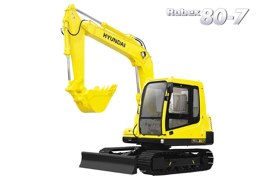 máy xúc hyundai - Hình 2