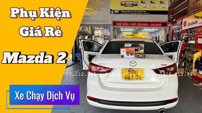 mazda 2 chạy dịch vụ
