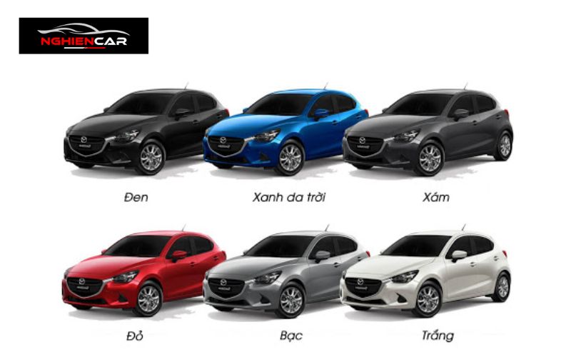 mazda 2 có mấy màu - Hình 5