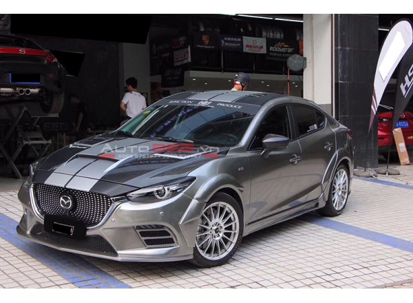 mazda 3 độ bodykit - Hình 2