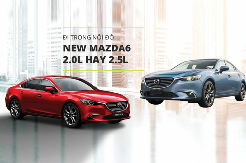 mazda 6 2.0 và 2.5 khác nhau gì - Hình 1