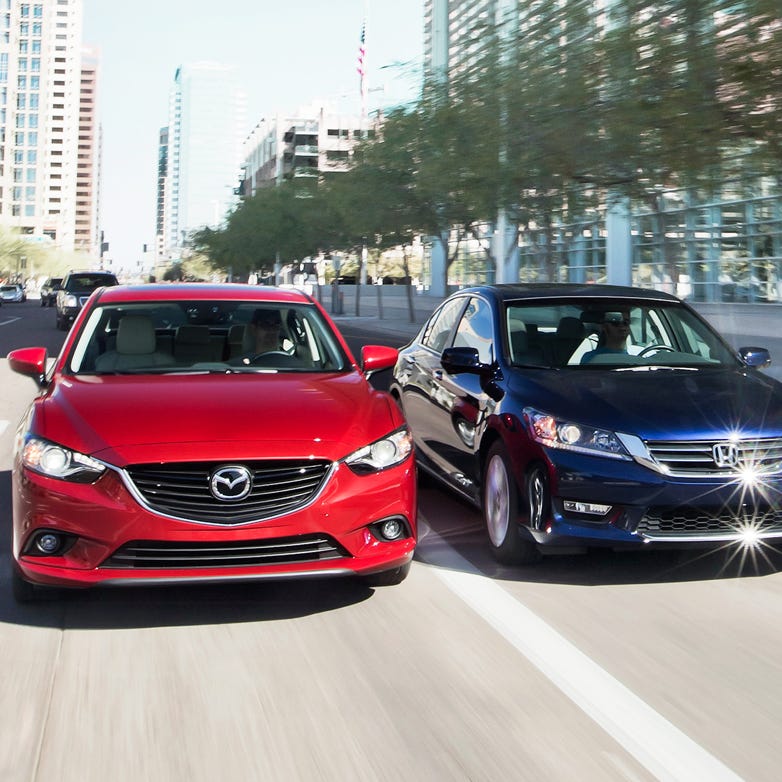 mazda 6 vs honda accord