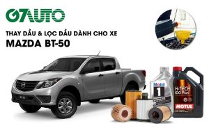mazda bt50 bao nhiêu lít nhớt