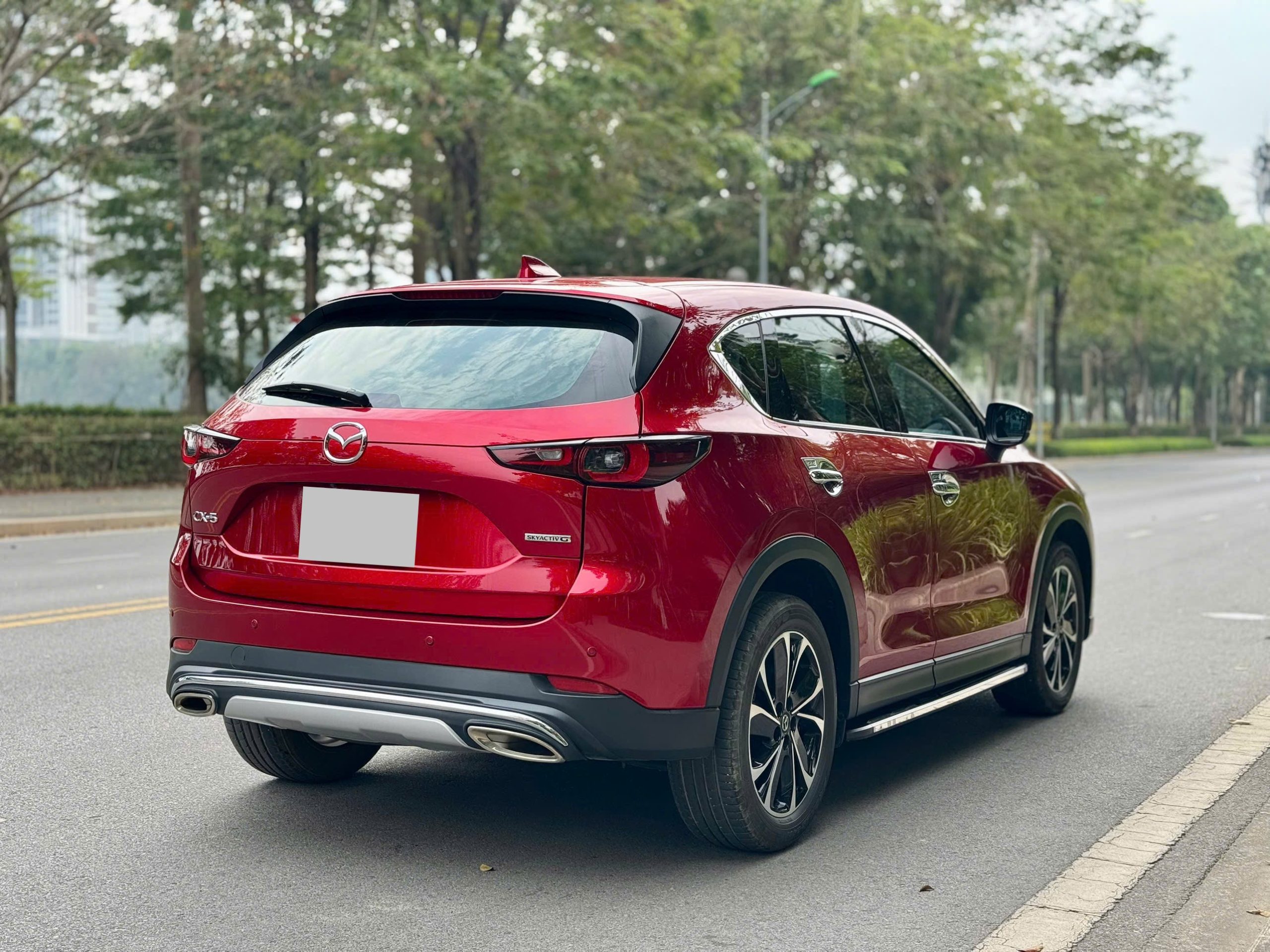 mazda cx5 đỏ pha lê - Hình 2
