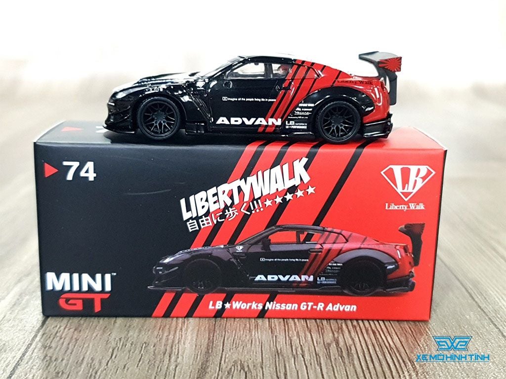 mini gt nissan gtr - Hình 4