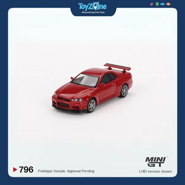 mini gt nissan gtr r34 - Hình 1