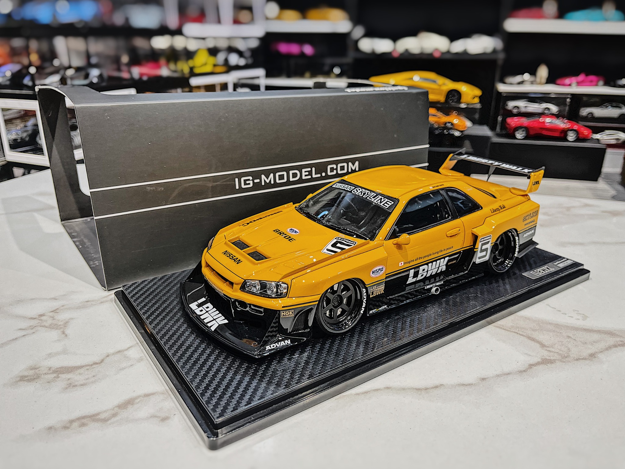 mô hình nissan skyline r34 - Hình 2