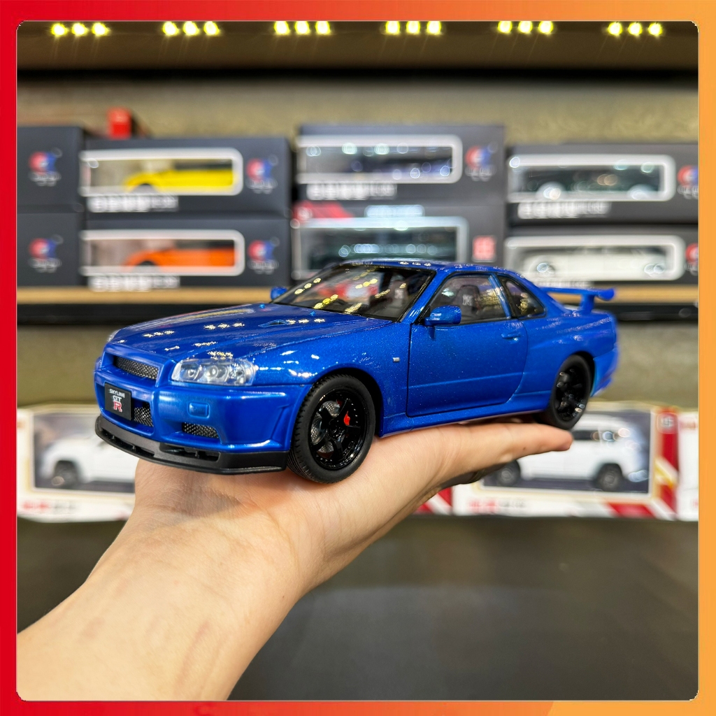 mô hình nissan skyline r34 - Hình 5