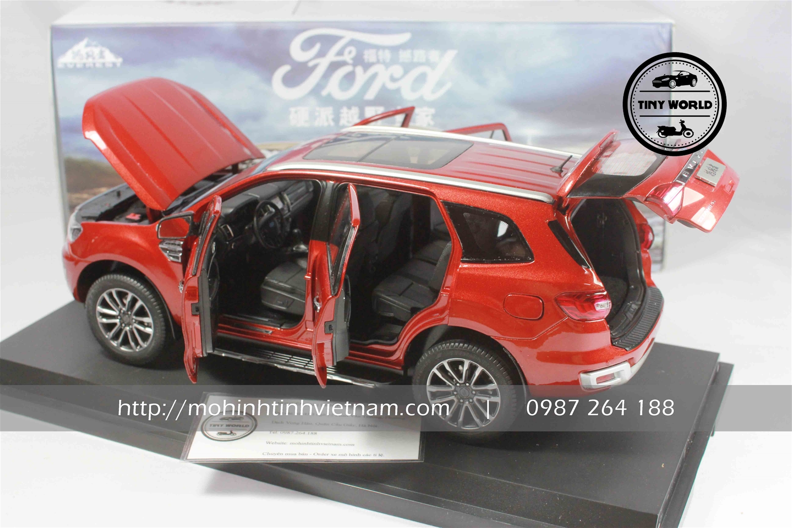 mô hình xe ford everest - Hình 2
