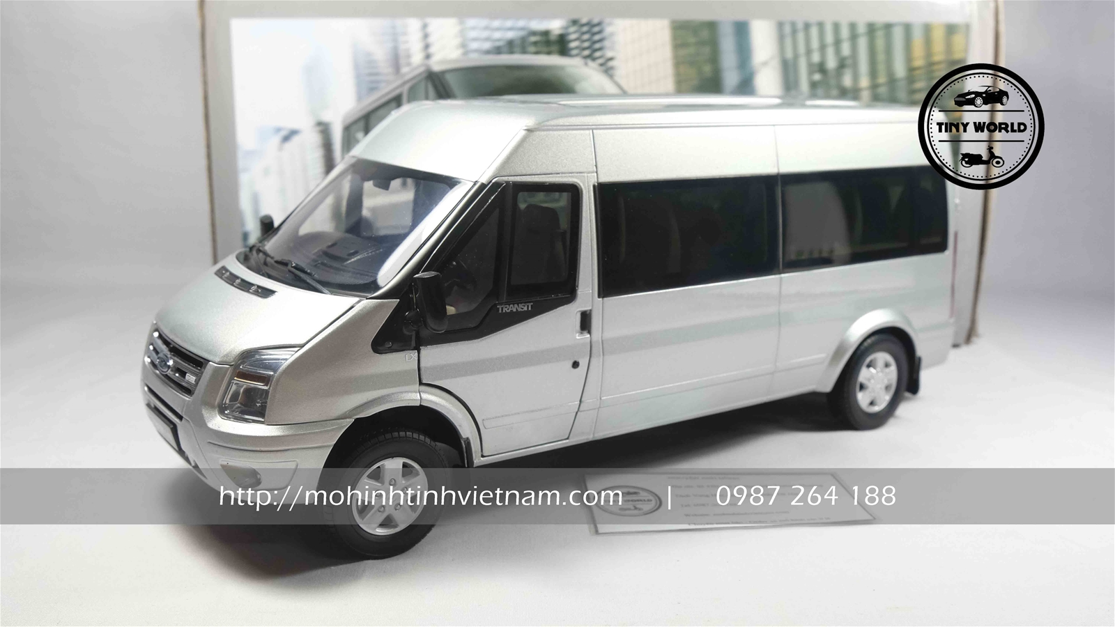 mô hình xe ford transit - Hình 4
