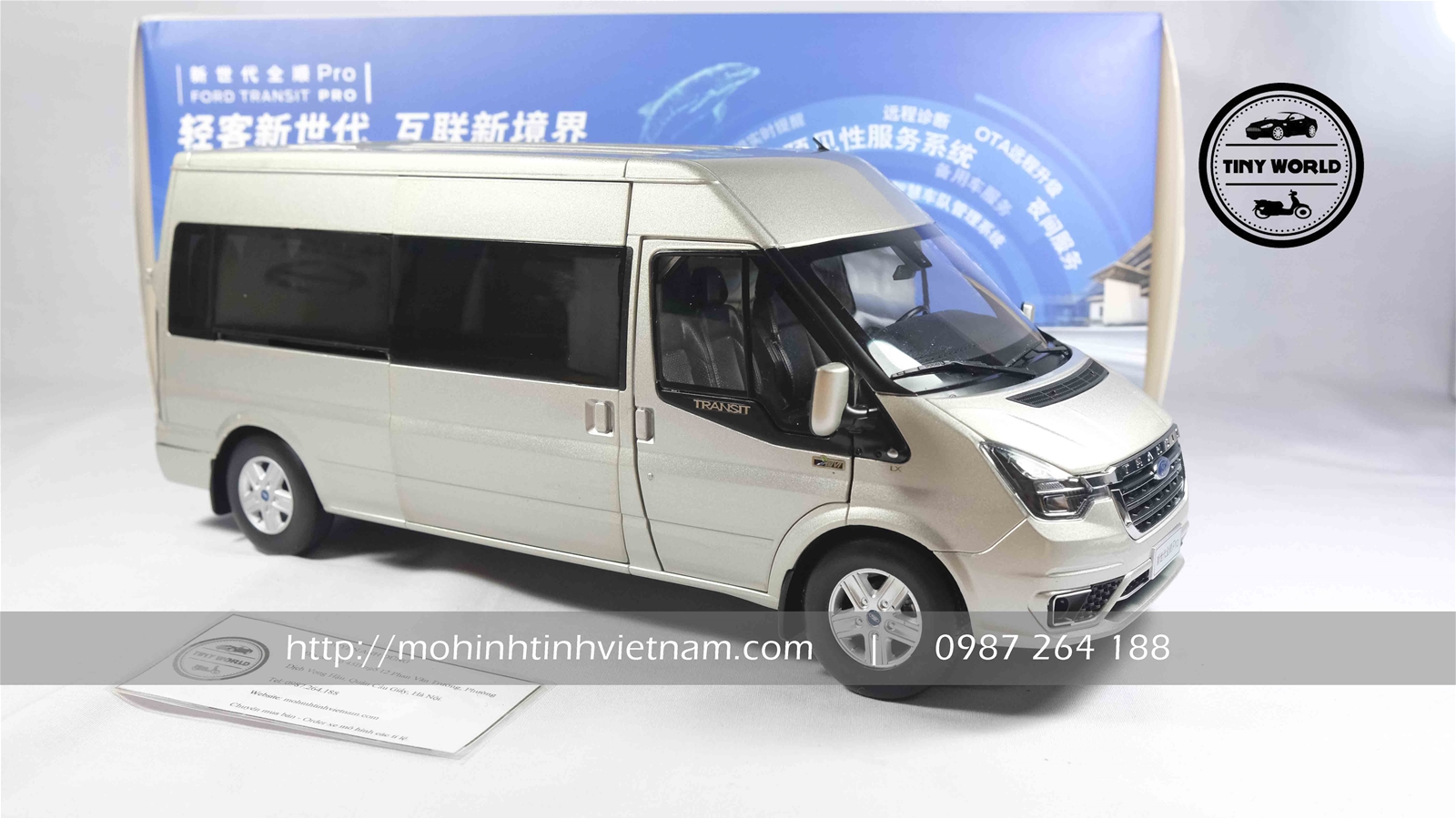 mô hình xe ford transit