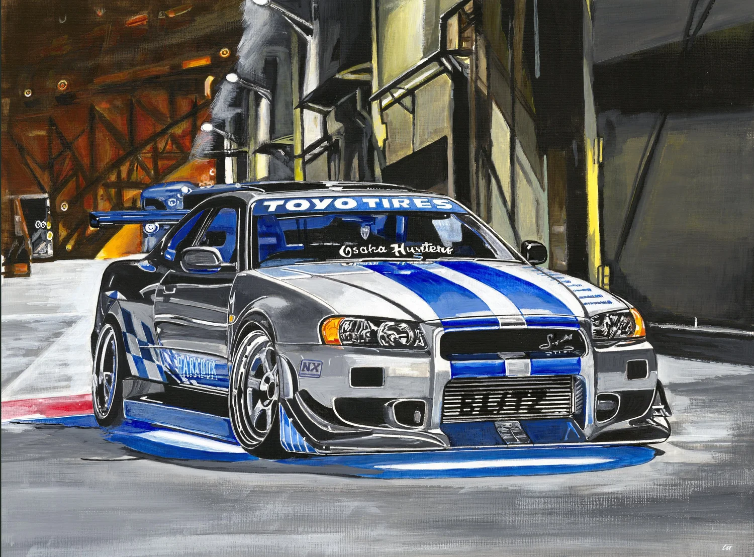 nissan gtr r34 - Hình 4