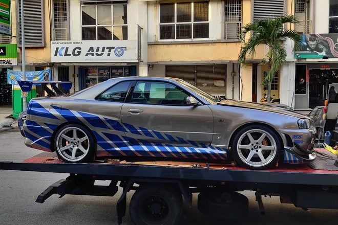 nissan gtr r34 độ - Hình 2