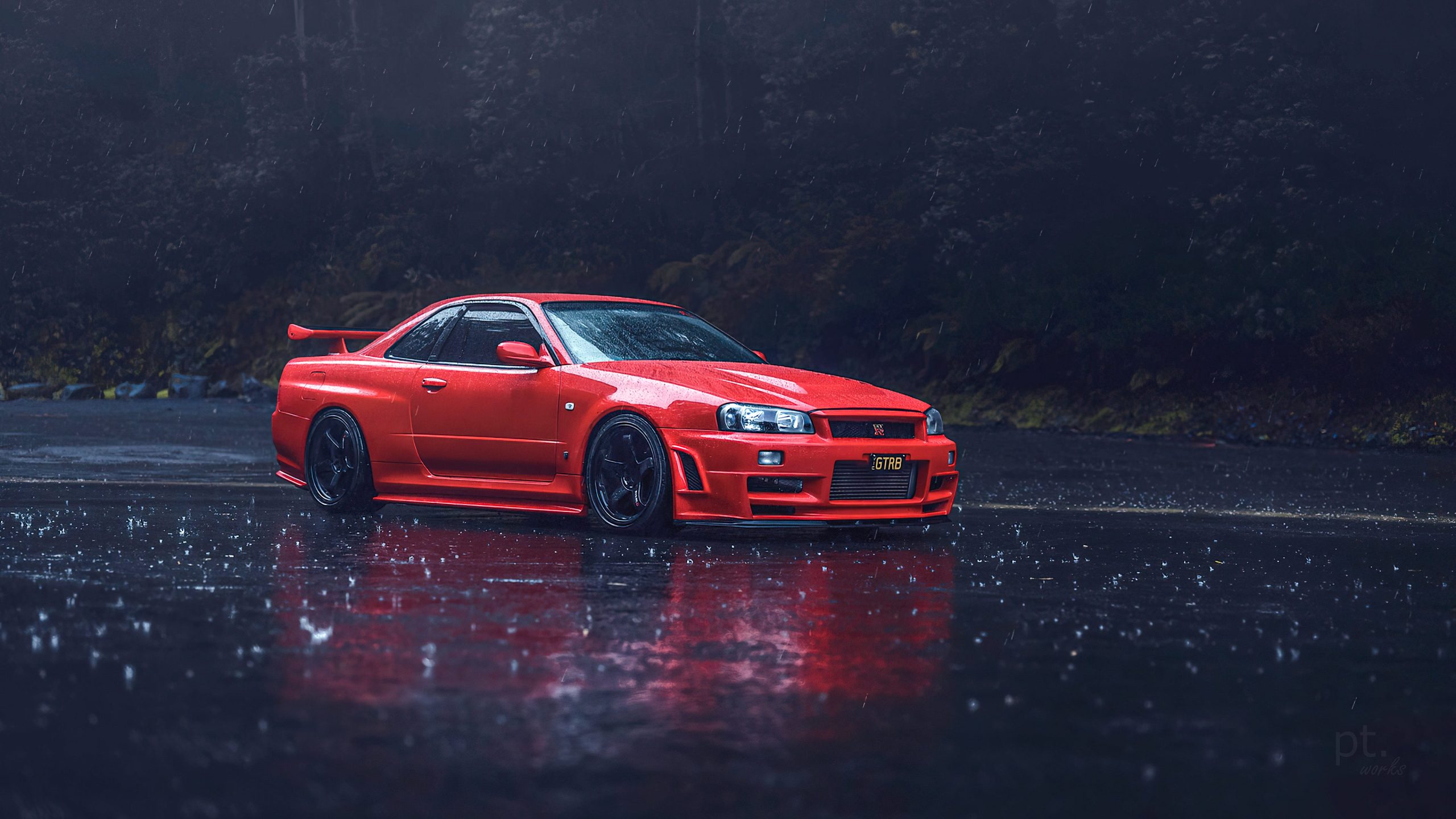 nissan gtr r34 wallpaper 4k - Hình 4