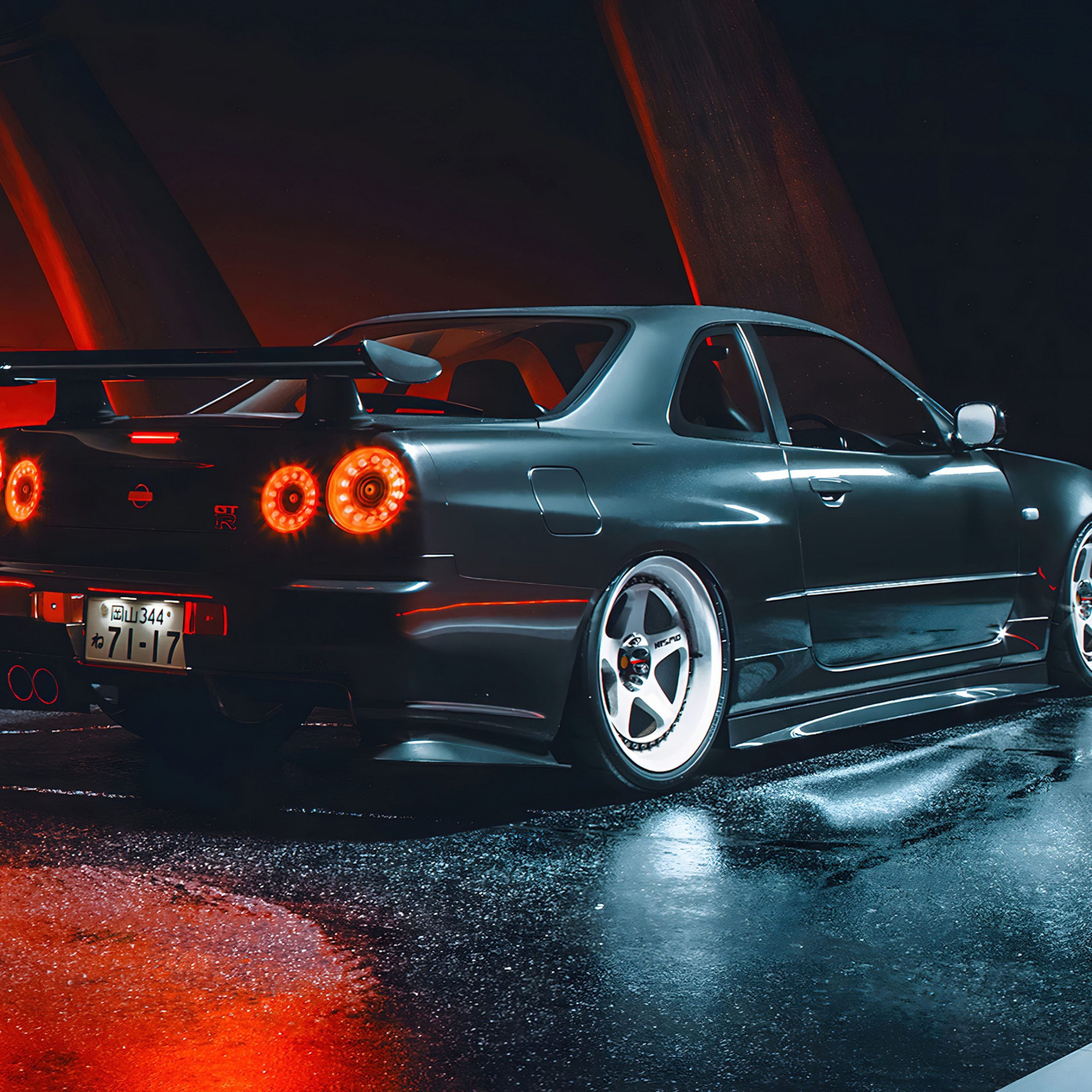 nissan gtr r34 wallpaper 4k - Hình 5