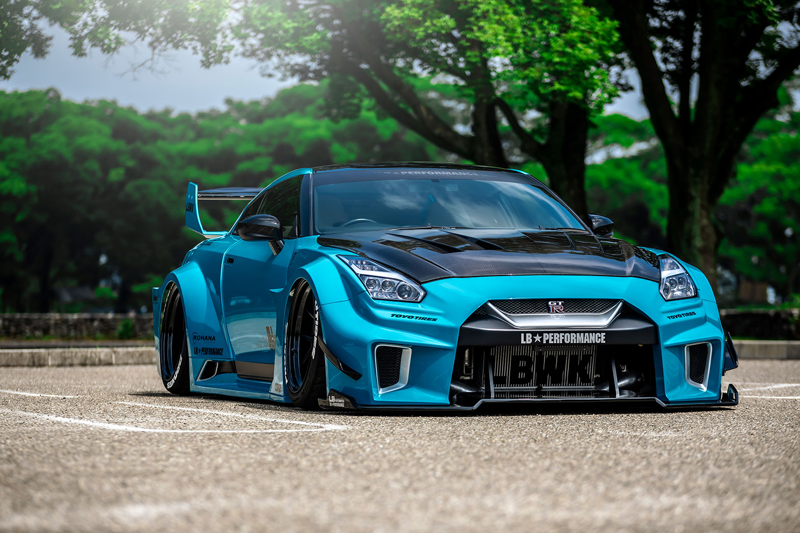 nissan gtr r35 liberty walk - Hình 5