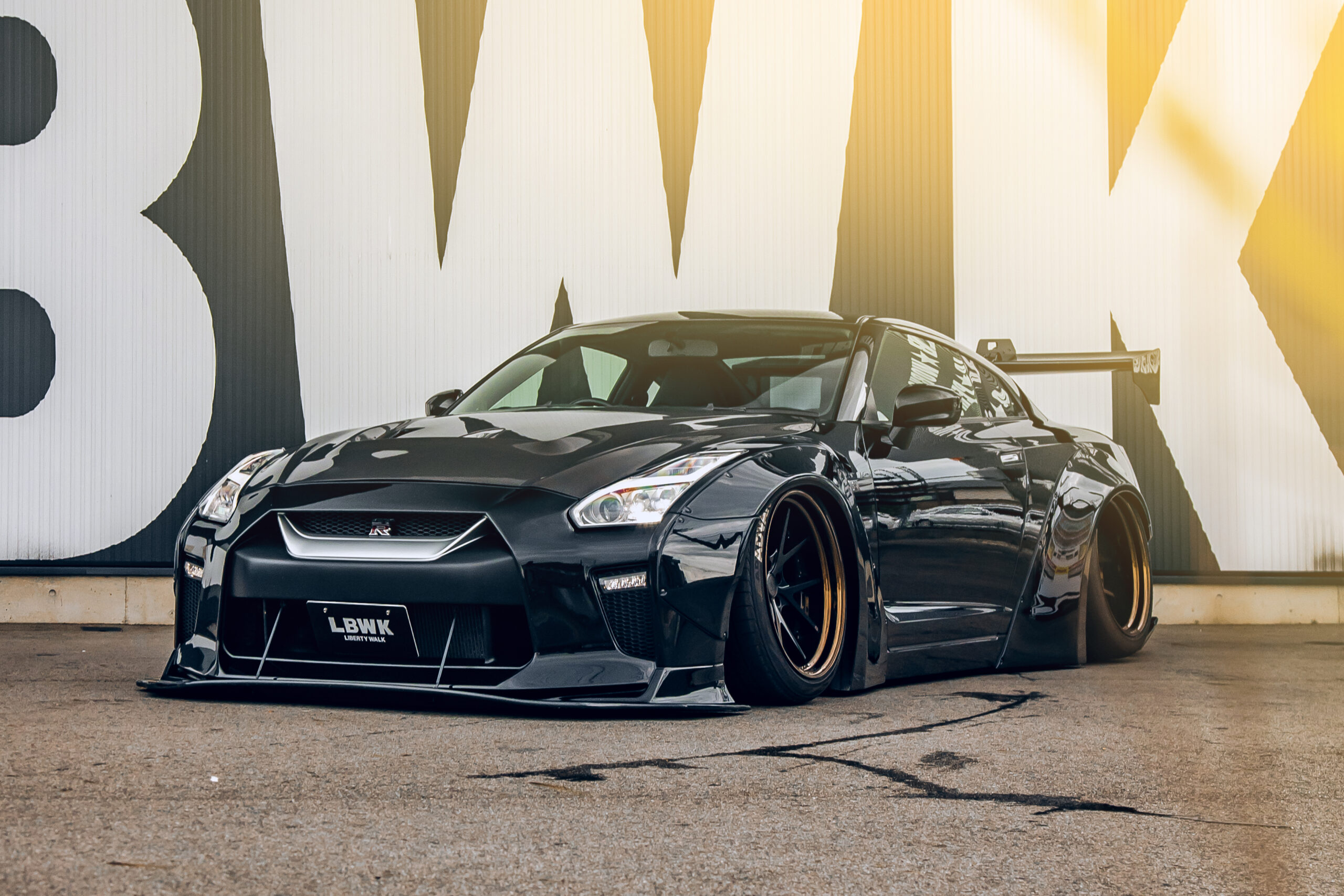 nissan gtr r35 liberty walk - Hình 1