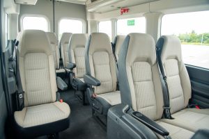 nội thất xe ford transit 16 chỗ