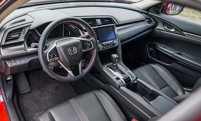 nội thất xe honda civic 2019 - Hình 2