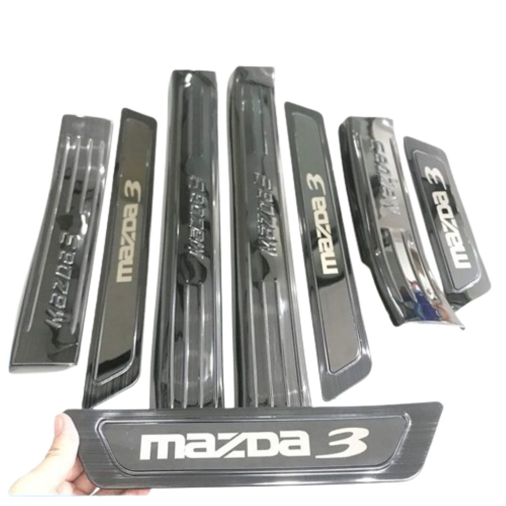 ốp bậc cửa mazda 3 - Hình 3